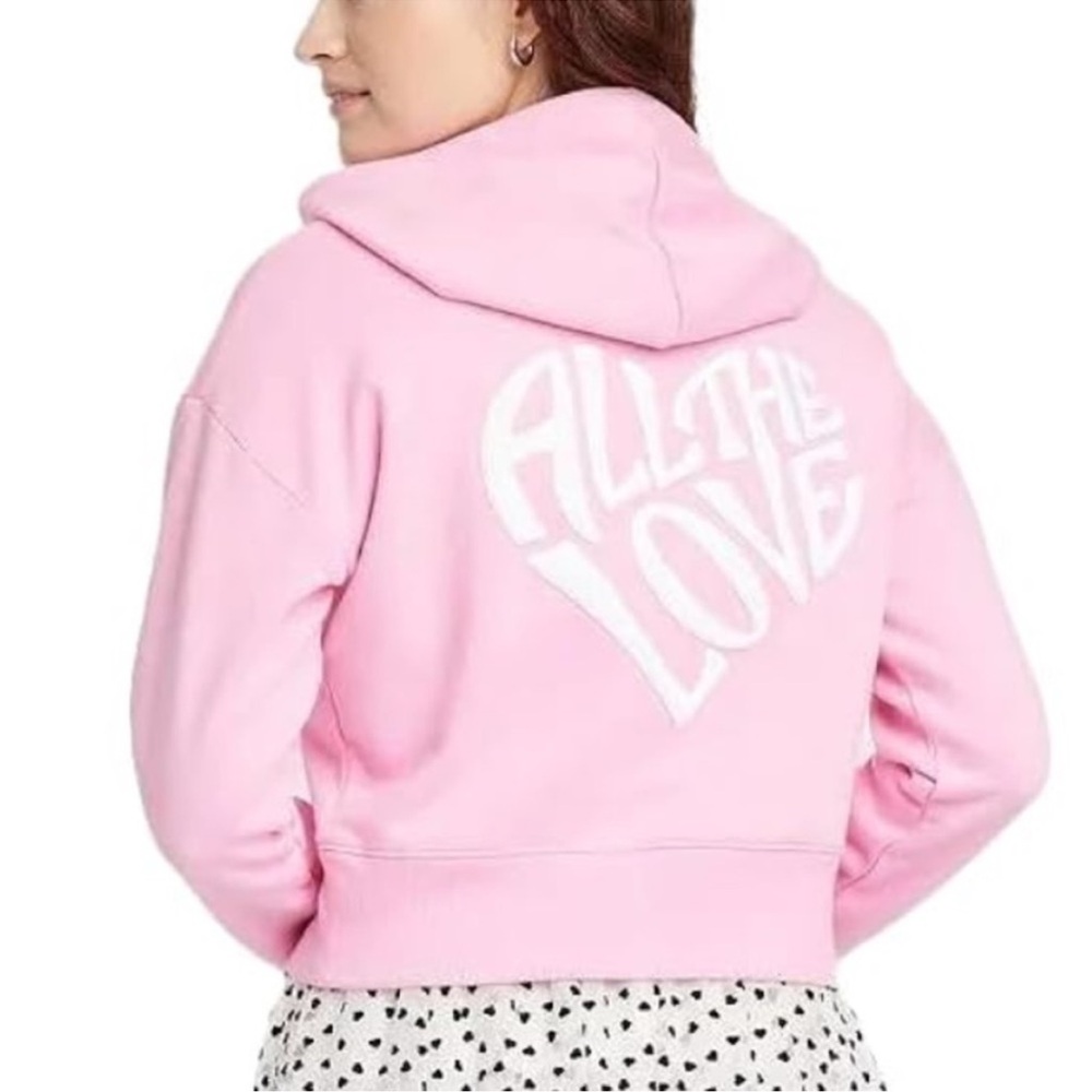 a new day Pink Casual Hoodie